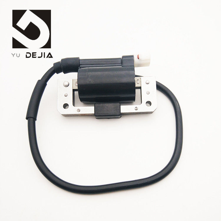 Black Universal Ignition Coil Motorcycle Replacement With 2 Or 4