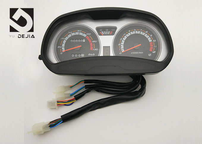 Water Cool Motorcycle Digital Speedometer Yueguan Fuel Gauge 1-5 Gear Indicator