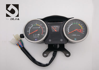 China Black Motorcycle Digital Odometer , Digital Speedometer And Tachometer For Motorcycle factory